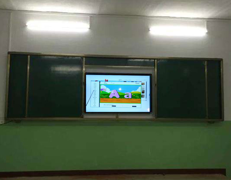 六盤水學(xué)校壁掛觸摸一體機教育行業(yè)解決方案
